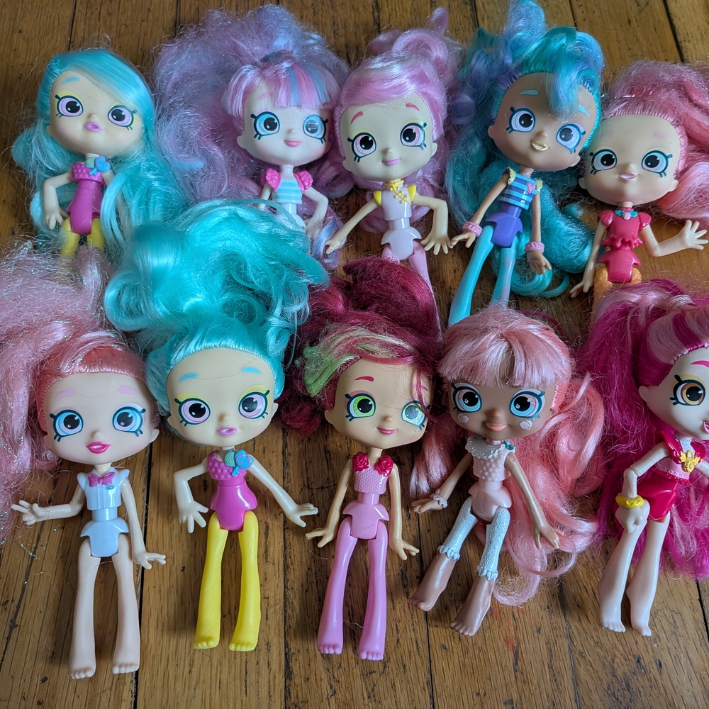Shopkins Shoppies Lot of 10 (Lot 3)